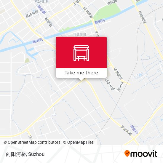 向阳河桥 map