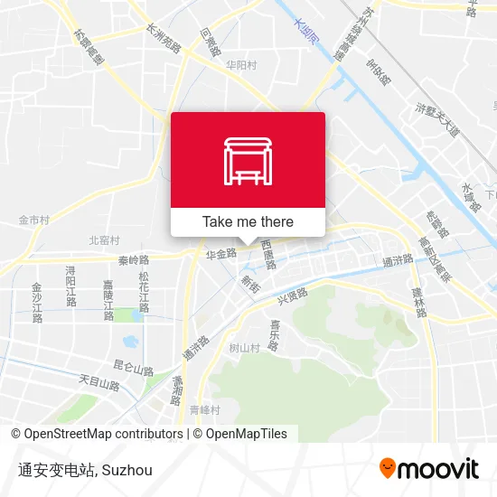 通安变电站 map