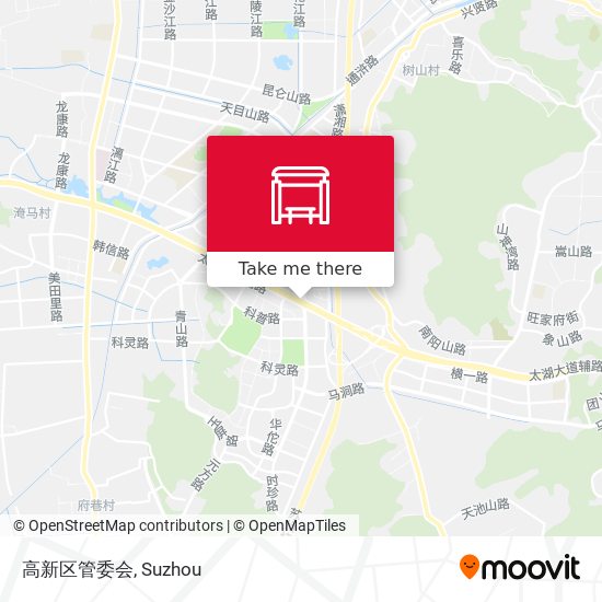 高新区管委会 map
