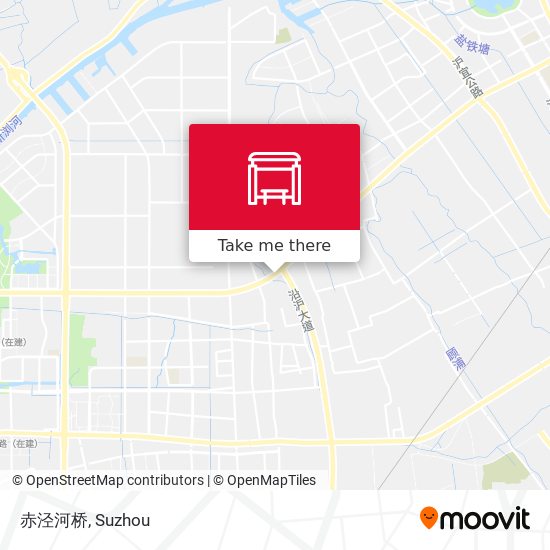 赤泾河桥 map