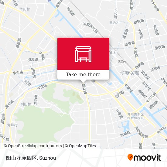 阳山花苑四区 map