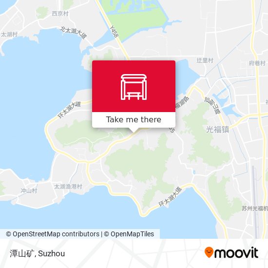 潭山矿 map