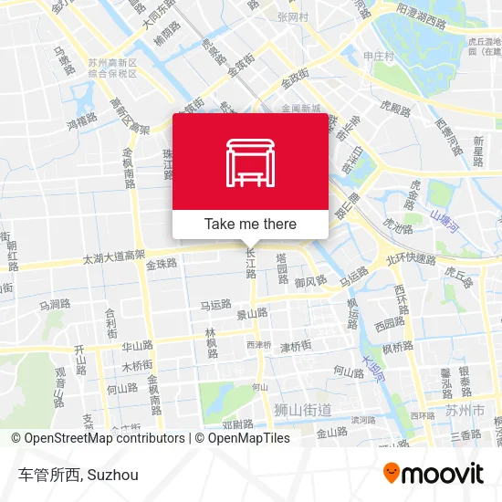 车管所西 map