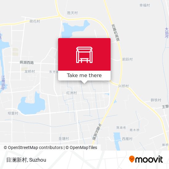 目澜新村 map