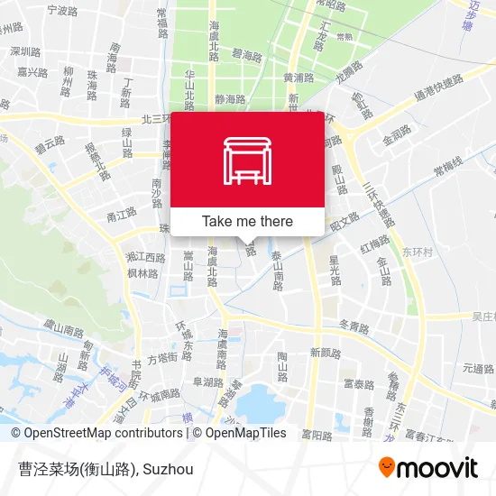 曹泾菜场(衡山路) map