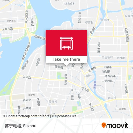 苏宁电器 map