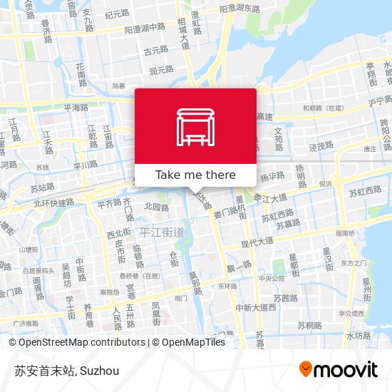 苏安首末站 map