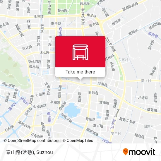 泰山路(常熟) map