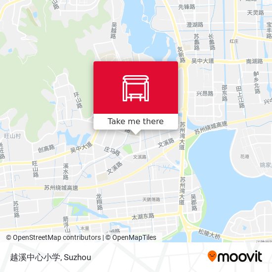 越溪中心小学 map