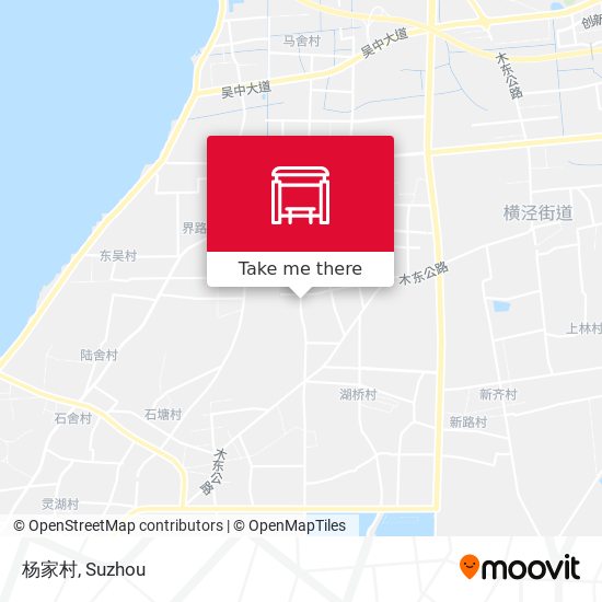 杨家村 map