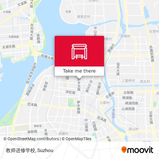 教师进修学校 map