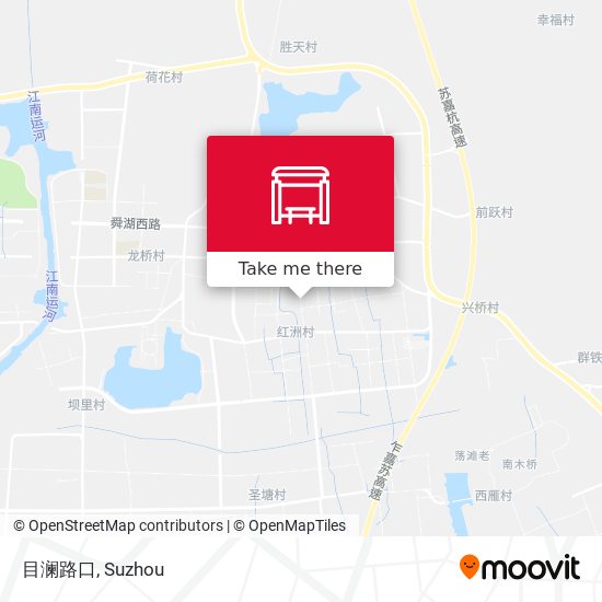 目澜路口 map