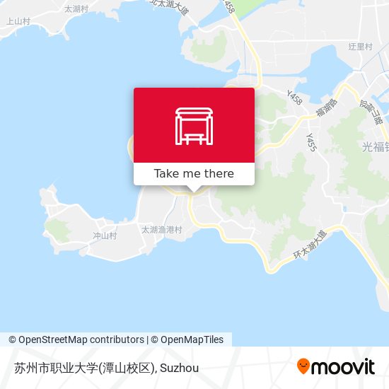 苏州市职业大学(潭山校区) map