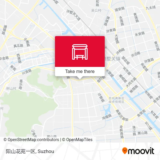 阳山花苑一区 map
