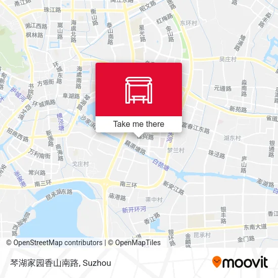 琴湖家园香山南路 map