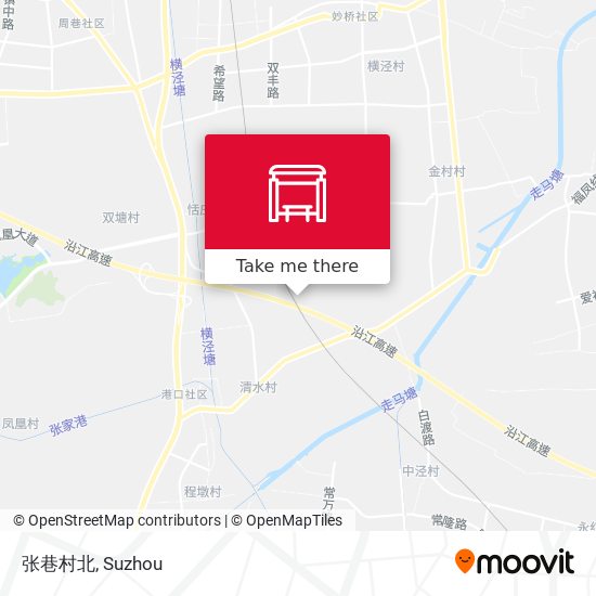 张巷村北 map