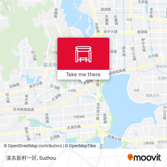 溪东新村一区 map