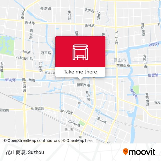 昆山商厦 map