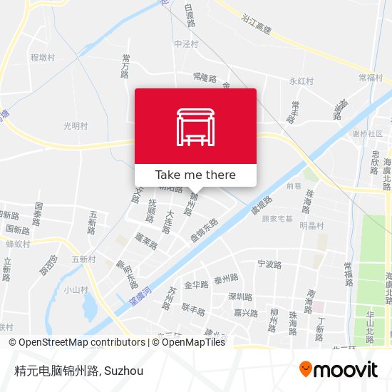 精元电脑锦州路 map