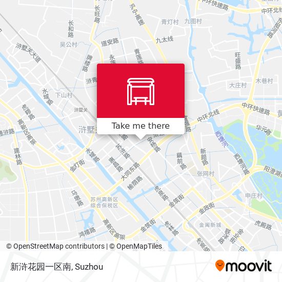新浒花园一区南 map