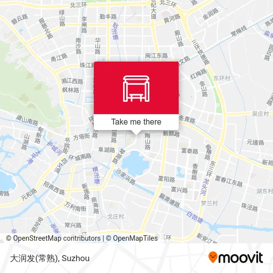 大润发(常熟) map