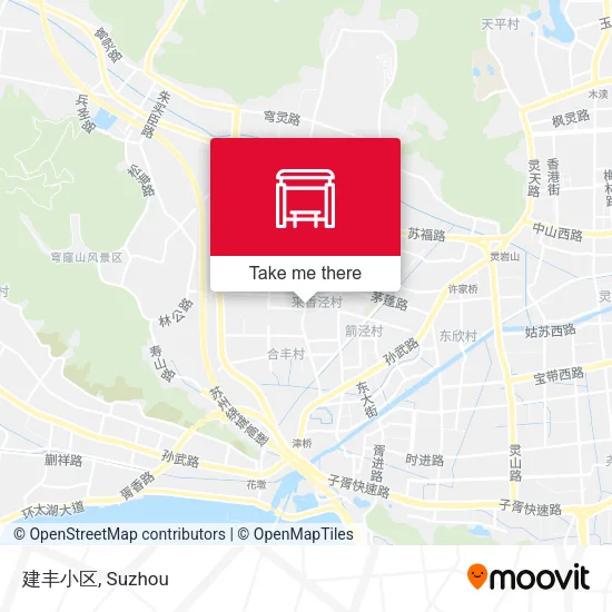 建丰小区 map