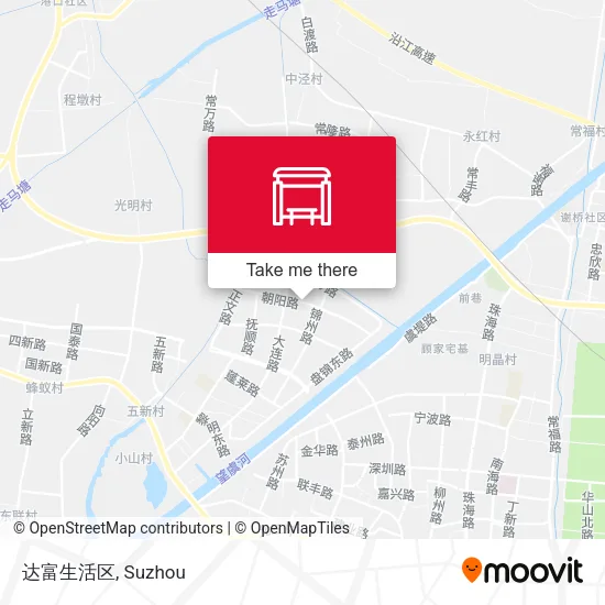 达富生活区 map