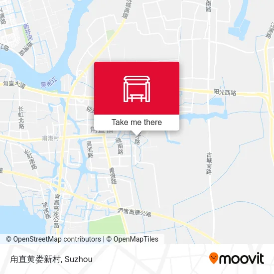 甪直黄娄新村 map