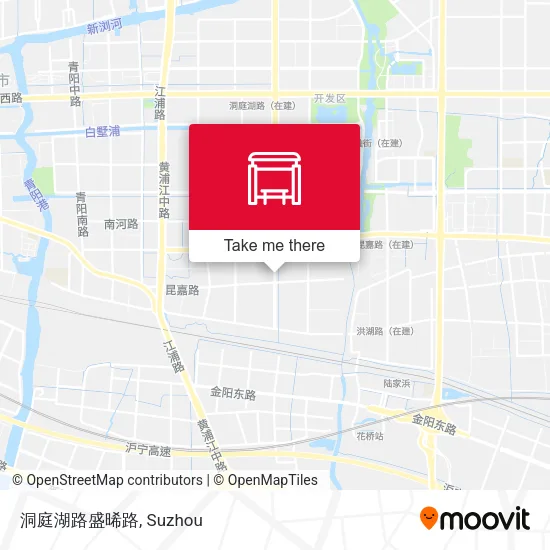 洞庭湖路盛晞路 map