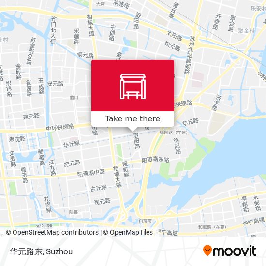 华元路东 map