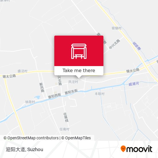 迎阳大道 map