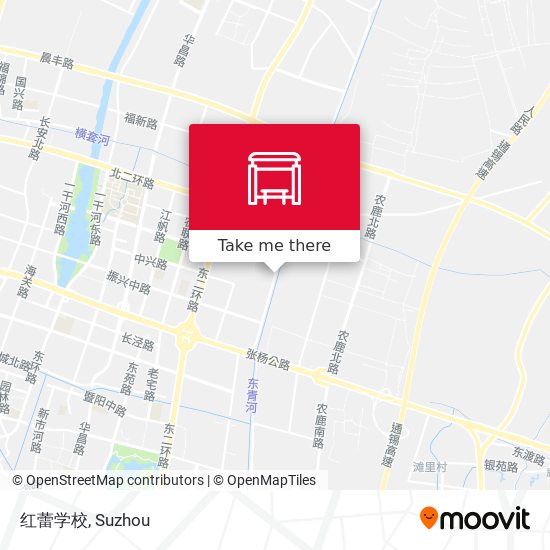 红蕾学校 map