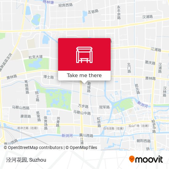 泾河花园 map