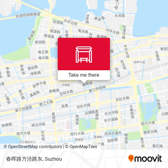 春晖路方泾路东 map