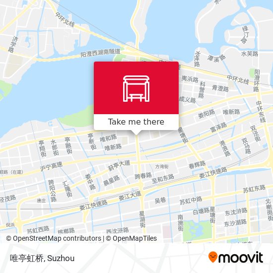 唯亭虹桥 map