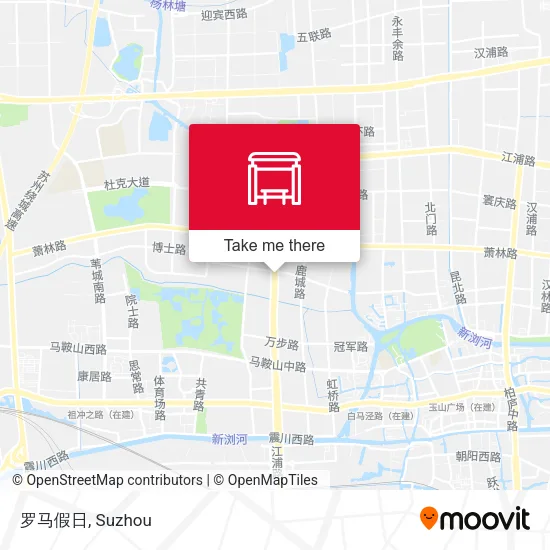 罗马假日 map