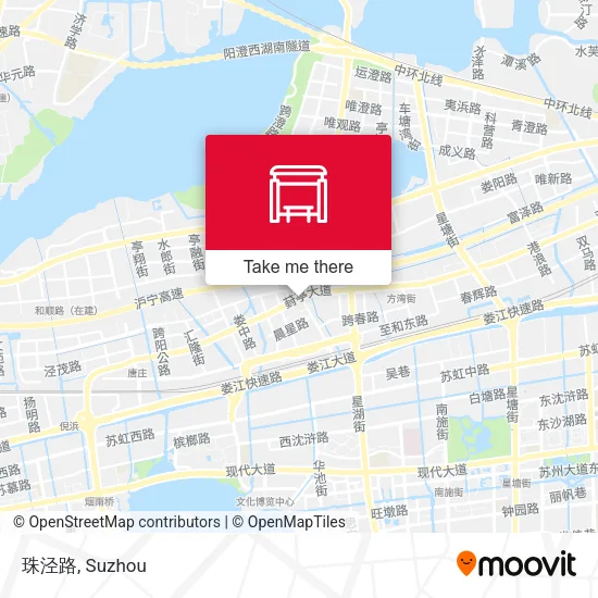 珠泾路 map