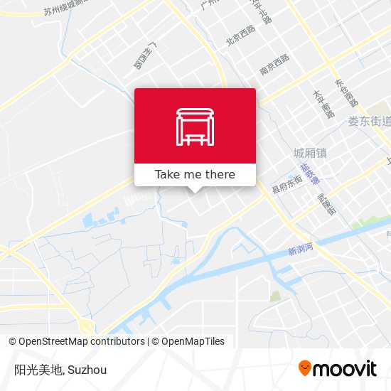 阳光美地 map