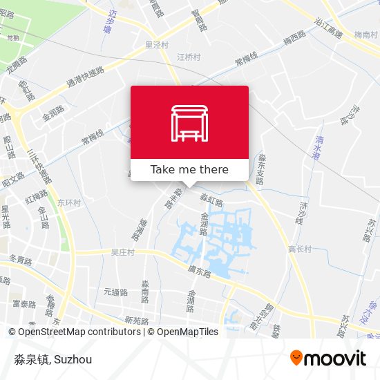 淼泉镇 map