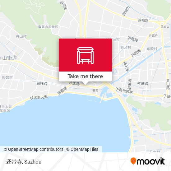 还带寺 map