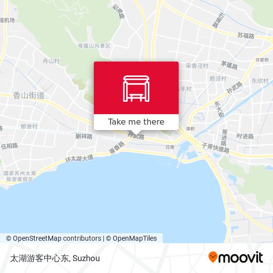 太湖游客中心东 map