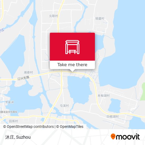 沐庄 map