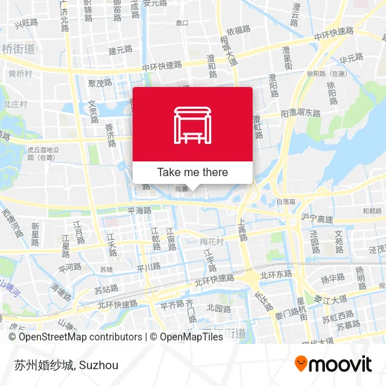 苏州婚纱城 map