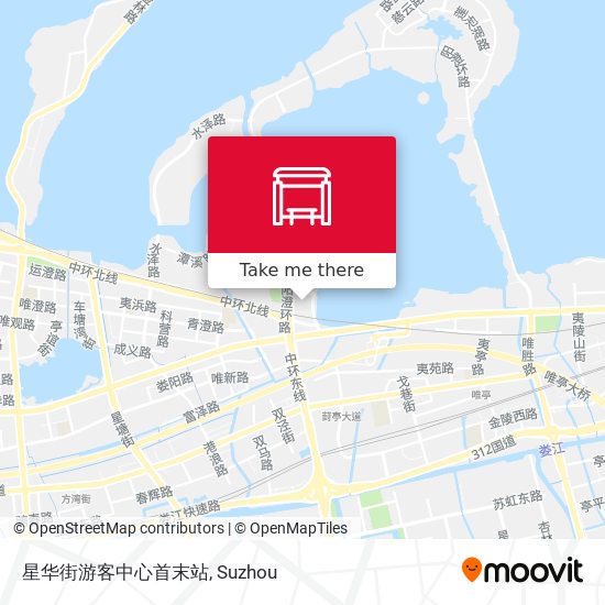 星华街游客中心首末站 map