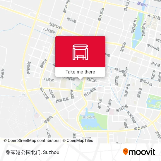 张家港公园北门 map