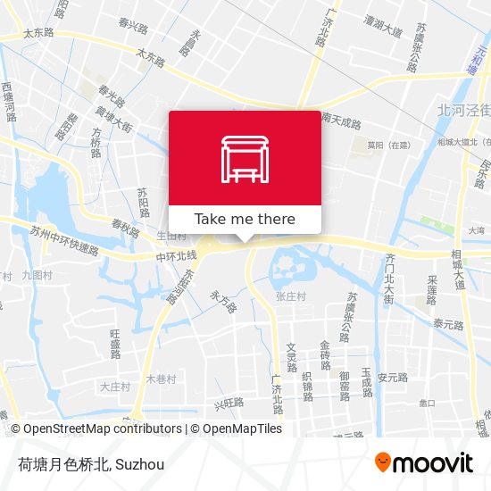 荷塘月色桥北 map