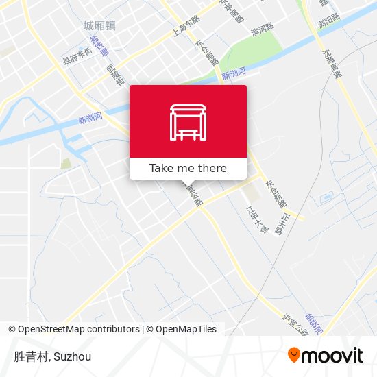 胜昔村 map