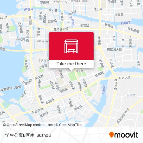 学生公寓B区南 map