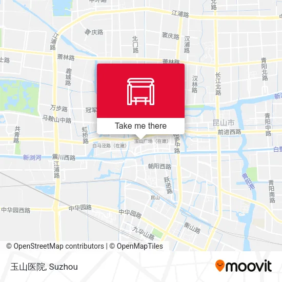 玉山医院 map