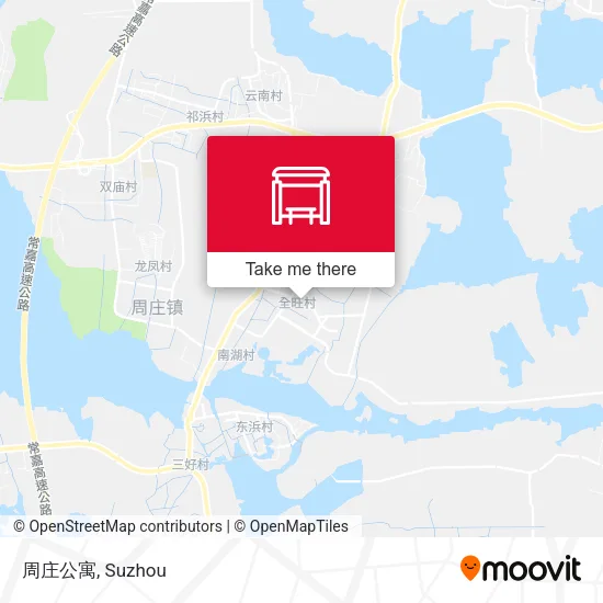 周庄公寓 map